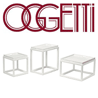 OGGETTI - Tray Table, Large, White