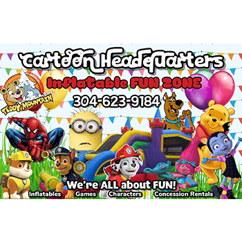 Cartoon Headquarters Inflatable Fun Zone