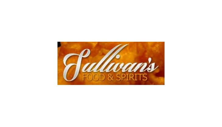 TWO $25 VOUCHERS  FOR FOOD & BEVERAGE (INCL. ALCOHOL) FOR HALF PRICE AT SULLIVAN'S