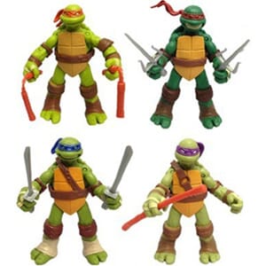 TMNT - 4 Piece Action Figures Set - $22 with FREE Shipping!