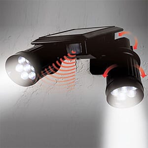 TwinSpot Solar Motion Light - $44.99 with FREE Shipping!