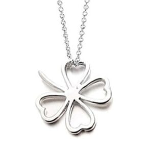 Good Luck 925 Sterling Silver Plated Necklace - $13 with FREE Shipping!