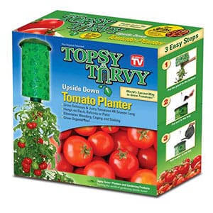 FOUR Topsy Turvy Tomato Planters - $10 with FREE Shipping!