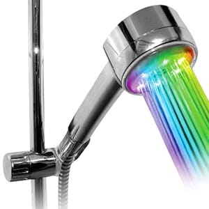 LED Color Changing Shower Head -$20 with Free Shipping