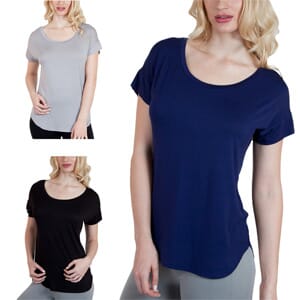 3 Pack Agiato Short Sleeve Tunics - $28.50 with Free Shipping