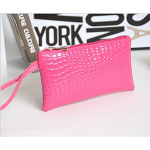 Crocodile Printed Clutch - $9 with FREE Shipping!