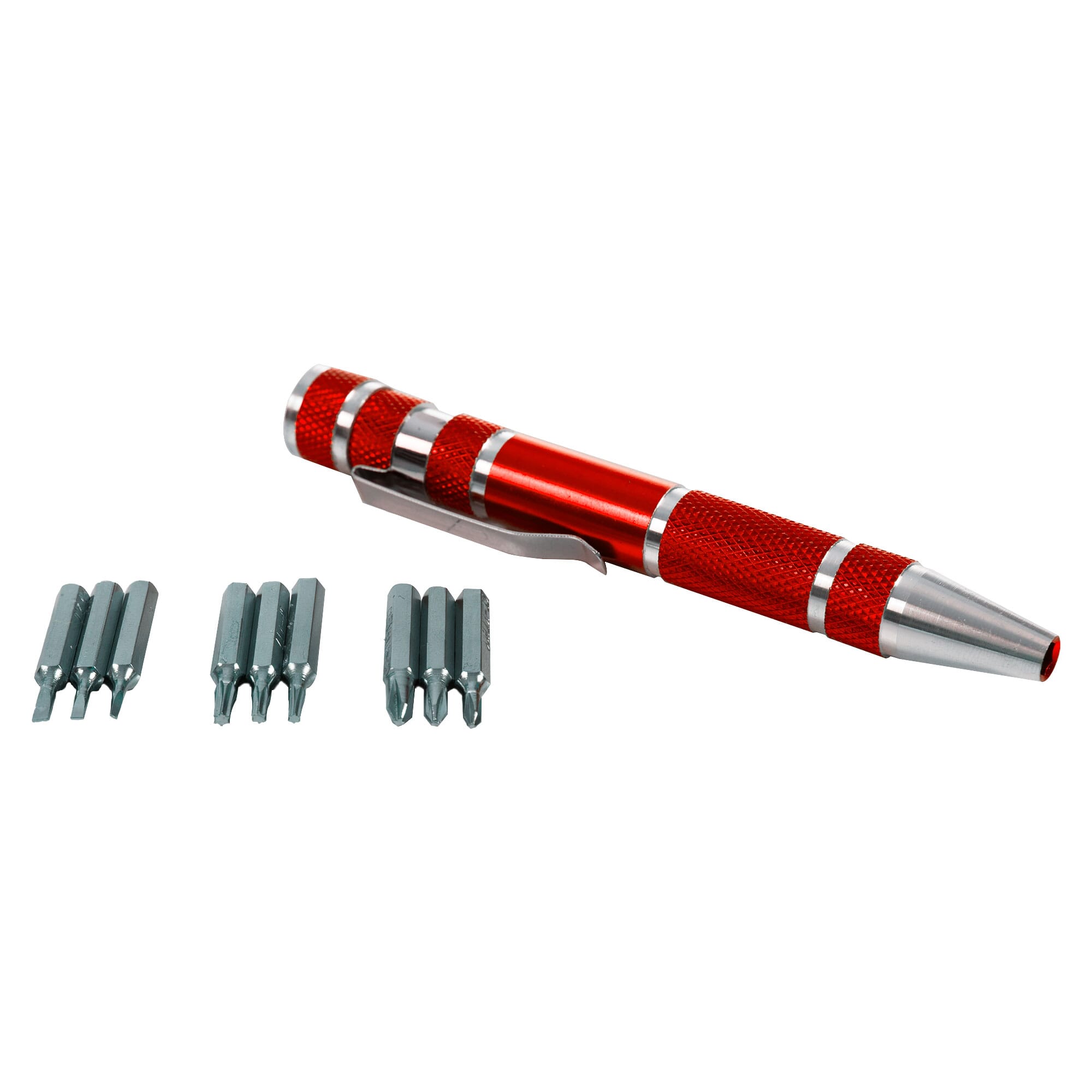 Stalwart Aluminum 9-in-1 Precision Pen Screwdriver Set - Free Shipping