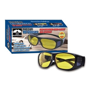 Night Sight HD Glasses- $10 with Free Shipping