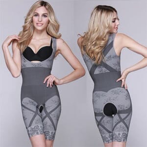 Women's Bamboo-Charcoal Slimming Bodysuit- $15 with Free Shipping
