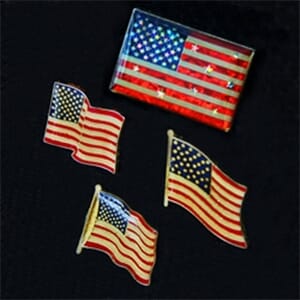 Patriotic Pins - $8 with Free Shipping!