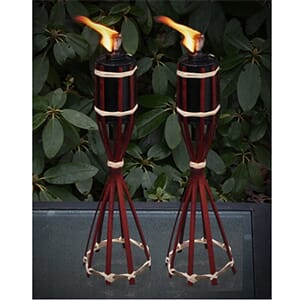 Set of Two Table Top Tiki Torches - $12 with FREE Shipping!