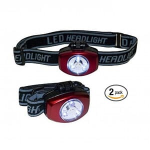 Two Pack- LED Headlamps- $13 with Free Shipping