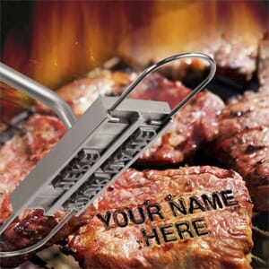 Personalized BBQ Branding Iron - $18 with FREE Shipping!