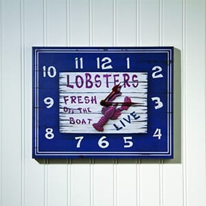 Fresh Lobster Clock - $30 with Free Shipping