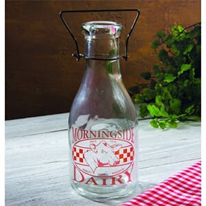 Retro Handled Milk Bottle - $25 with Free Shipping