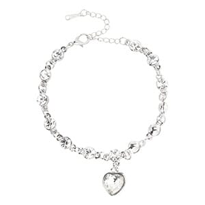 Love Charm Heart Tennis Bracelet - $15.00 with FREE Shipping!