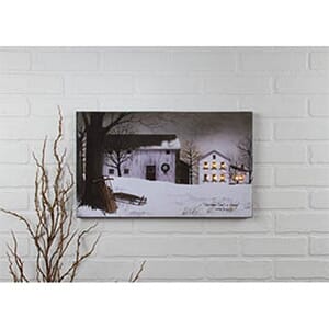 LIGHTED CHRISTMAS TIME CANVAS - $30 with Free Shipping