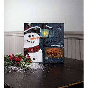 SNOBUSINESS LIGHTED CANVAS - $23 with Free Shipping
