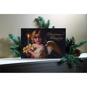 LIGHTED CHRISTMAS BLESSINGS CANVAS - $27 with Free Shipping