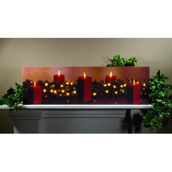 LIGHTED CHRISTMAS CLASSIC CANVAS