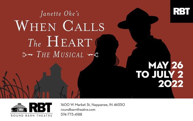 2 Tickets PLUS Farm Table Dinner to When Calls The Heart The Musical at Round Barn Theatre