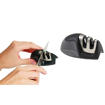 MorningSave: 2-Pack: Forged in Fire Knife Sharpener with Suction Pad