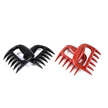 Professional Meat Chicken Pulling and Shredding Claws (1-Pair) Aholicdeals Color: Black